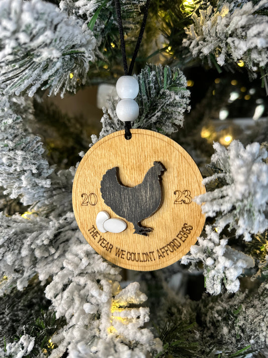 2023 Egg Shortage Ornament: A Unique Addition to Your Holiday Decor