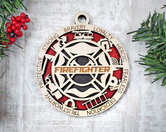 Firefighter Ornament Firefighter Award